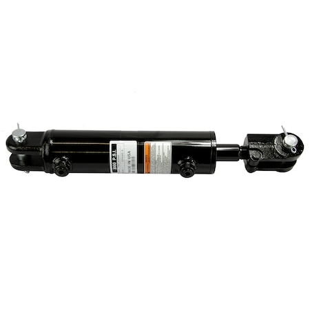 Prince Sword Welded NPT Hydraulic Cylinder: 1.5 Bore x 8 Stroke - No. Pmc-19408 Prince Sword Welded Cylinders, NPT Ports